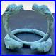 Antique Near Eastern Bronze Bangles with Animal Head Design (Pair)