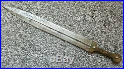 Antique Ottoman Islamic Caucasian Kinjal Dagger Knife Sword Bovine Bone Grip