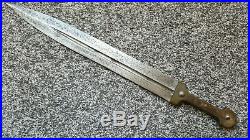 Antique Ottoman Islamic Caucasian Kinjal Dagger Knife Sword Bovine Bone Grip