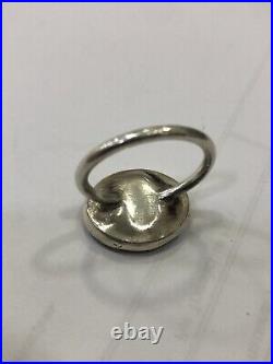 Antique Ottoman Silver Ring Agate Islamic Stone