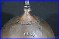 Antique Ottoman Turkish Helmet with Crescent Moon Top Chainmail Type Decorative