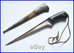 Antique Perisan Ottoman Turkish Islamic Sword Dagger Central Asia Knife Mughal