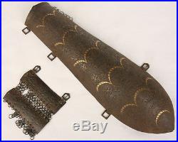 Antique Persian Islamic Armor Hand Forged Bazu Arm Band Old Middle Eastern War