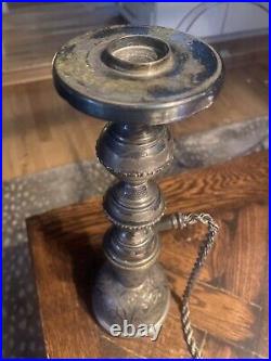 Antique Persian Silver HOOKAH decorative Piece. Islamic Art