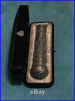 Antique Qajar Persian Jewelry Silver Turques