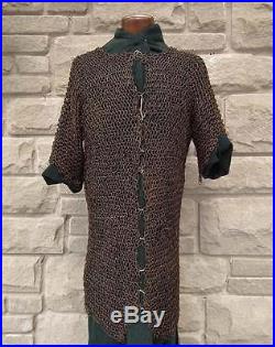 Antique Turkish Ottoman Islamic Chain Mail Armour to sword 17th century