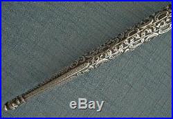 Antique Turkish Ottoman Islamic Naval Janissary Silver Sword Yatagan Very Rare