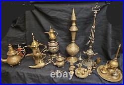 Antique Vintage Arabic Islamic Dallah Coffee Pots- Prices vary