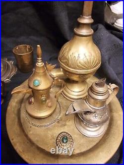 Antique Vintage Arabic Islamic Dallah Coffee Pots- Prices vary