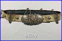 Antique Vintage Turkish Belt Approximately 28 Inches long and 1 1/2 Inches Wide