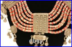 Antique Yemenite Filigree silver Necklace Islamic Bridal Ethnic
