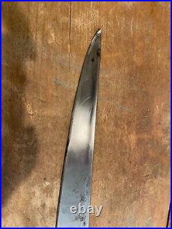 Antique islamic Afghan Khyber Knife Straigh Blade Short sword Dagger Jihad sword