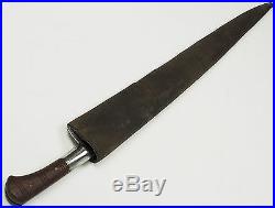 Antique islamic Afghan Khyber Knife Straigh Blade Short sword Dagger Messer KH-1