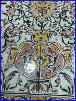Antique islamic céramique 6 Tiles Tiles Of Islamic art very old handmade