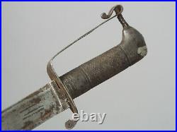 Antique islamic sword sabre shamshir Khyber Knife Säbel schwert Afghanistan KH31