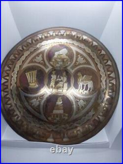 Antique middle east copper bowl