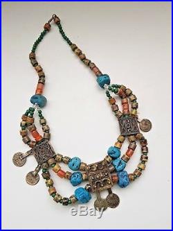 Antique necklace Mediterranean Middle East Bedouin Kuchi Tribal