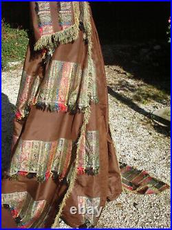 Antique ottoman silk dress robe and trousers