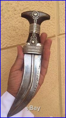 Antiques dagger Middle East Genuine silver