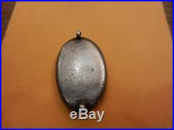 Arabic islamic middle east stone silver amulet antique unknown origin #