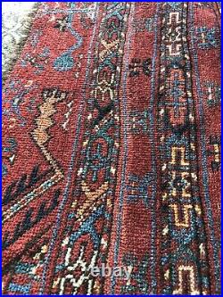Auth Mid 19th C Antique Turkmen Tribal Artifact RARE Ersari Bukhara Museum Pc
