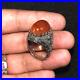 Authentic Antique Old Middle Eastern Silver Ring with Hakik Carnelian Bezel