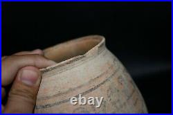 Authentic Large Ancient Indus Valley Harappan Pottery Jar Circa 3000 BCE