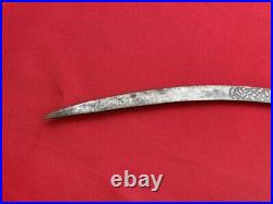 Beautiful Antique Mughal Mogul Indian Indo Persian Tulwar Shamshir Sword