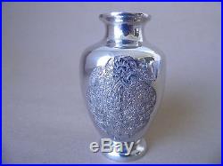 Beautiful Antique Persian/ Islamic 84 Solid Silver Vase