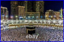 Blessed Kaaba Inside Covering Red Cloth Certificated Kaaba Kiswah