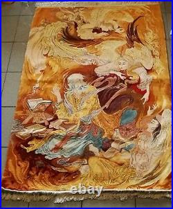 Brand new Masterpiece Persian Tabriz handmade Omar Khayyam carpet