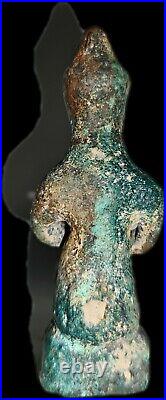 Circa 3000 Bc Near Eastern Luristan Bronze Figur Beautiful Parina Musume Quality