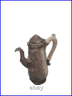 Coffee Dallah Arabic Of Metal Middle Antique Islamic Eastern Turkish Bedouin Jug