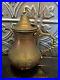 Coffee Maker Tea Pot Brass Dallah Middle Eastern Arab Islamic Oman Persian VTG