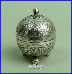 Fine Antique Persian Silver (tested) Pepperette C. 1890 63 Gramas