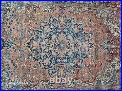 Fine Genuine Antique Middle Eastern Rug One Of A Kind