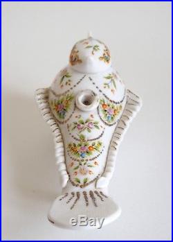 Fine antique Turkish opaline Beykoz glass bird