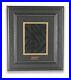 Framed and Certified Holy Kaaba Covering Fragment, Best Gift For Muslim Friend