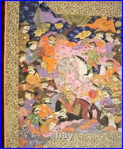 Genuine 400 Year Old Persian Miniatures-Safavid/Qajar/Islamic/Mughal/Turkish
