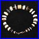 Genuine Ancient Middle Eastern Yemeni Banded Agate Dzi Stone Bead Bracelet