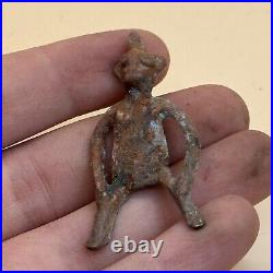 Genuine Ancient Near Eastern Bronze Anunaki Alien Amulet