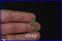 Genuine Ancient Near Eastern Jade Stone Amulet Figurine Circa 224 651 AD