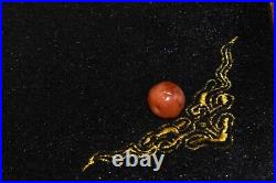 Genuine Ancient Round Middle Eastern Carnelian Stone Bead in Perfect Condition