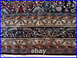 Hand woven middle eastern M-eshed antique carpet 9' x 19' good condition P. Ersia