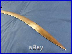 Heavy Syrian Shamshir sword (dagger sabre knife) late 19th first half 20th