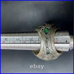 Huge Rare Antique Middle Eastern Or Persian Ring / Carved Pegasus Case