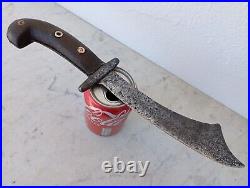 Iraq Knife Islamic Carbon Steel Antique Old Museum Collectible Excellent Blade