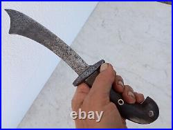 Iraq Knife Islamic Carbon Steel Antique Old Museum Collectible Excellent Blade