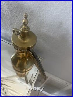 Islamic Antique Brass Dallah Middle Eastern Arabic Coffee Pot 10