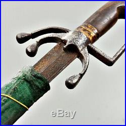 Islamic Moroccan nimcha sword rare special horn shamshir ottoman turkish